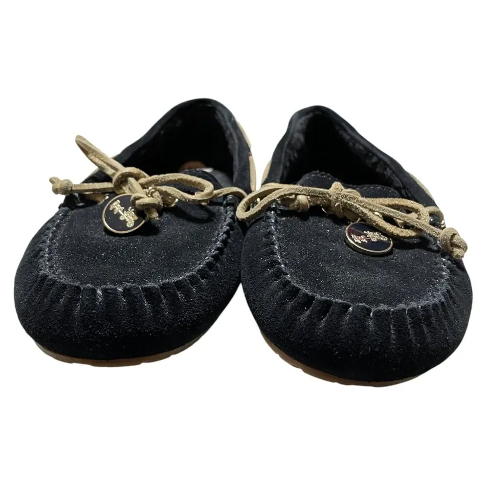 Coach 7 Suede Fur lined Antonia‎ Pull On Moccasin